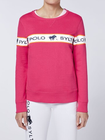 Polo Sylt Sweatshirt in Pink