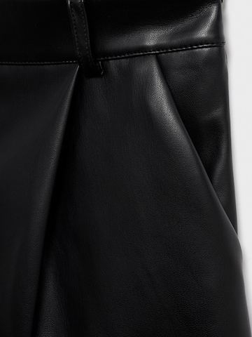 MANGO Regular Pleat-front trousers 'ANNA' in Black