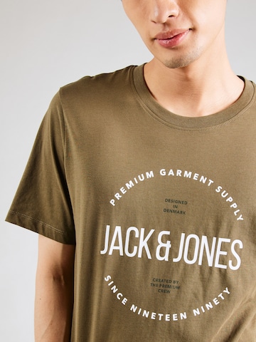 žalia JACK & JONES Marškinėliai 'JPRBLAASTON'