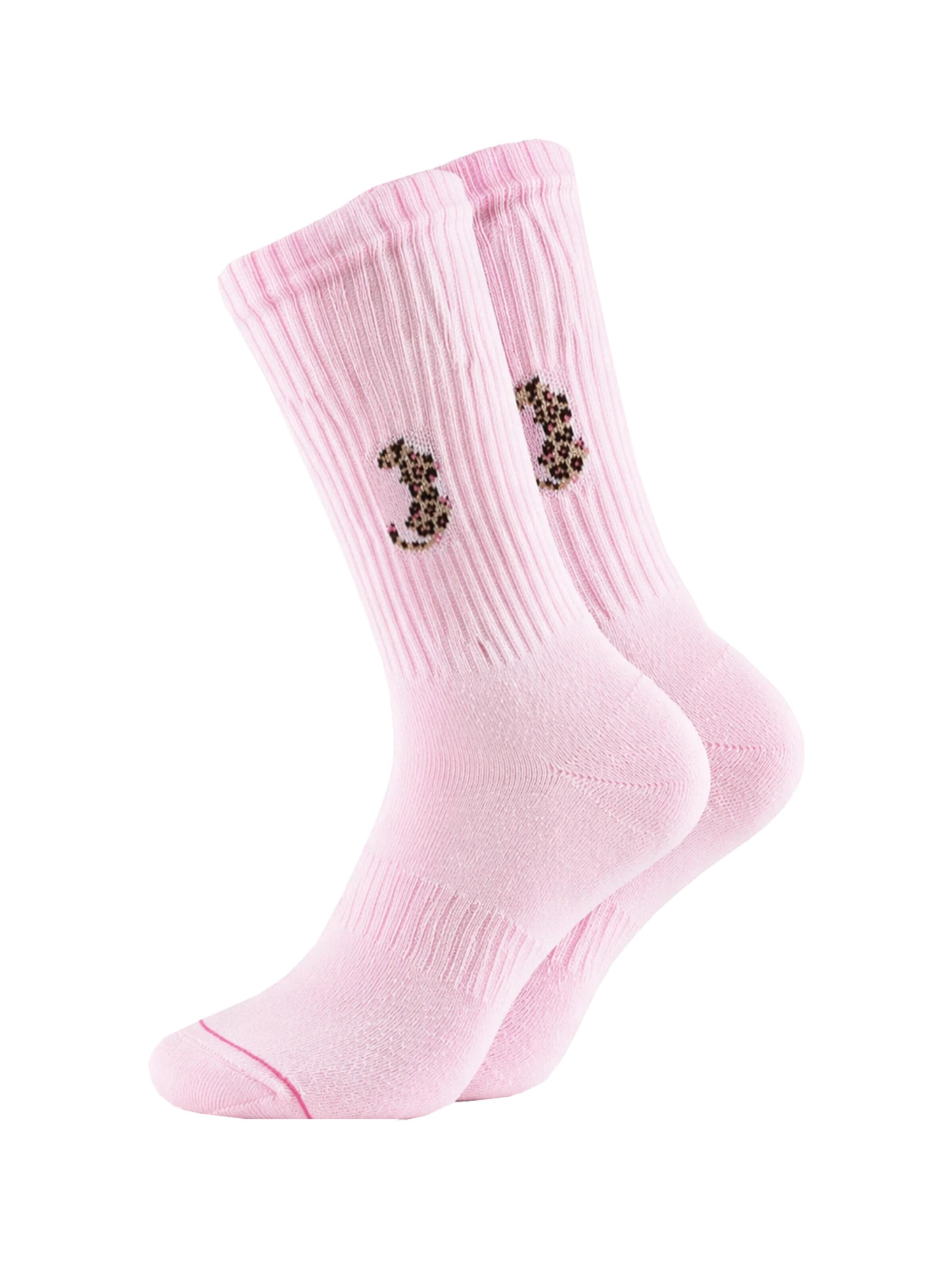 ooley Socks in Pink: front