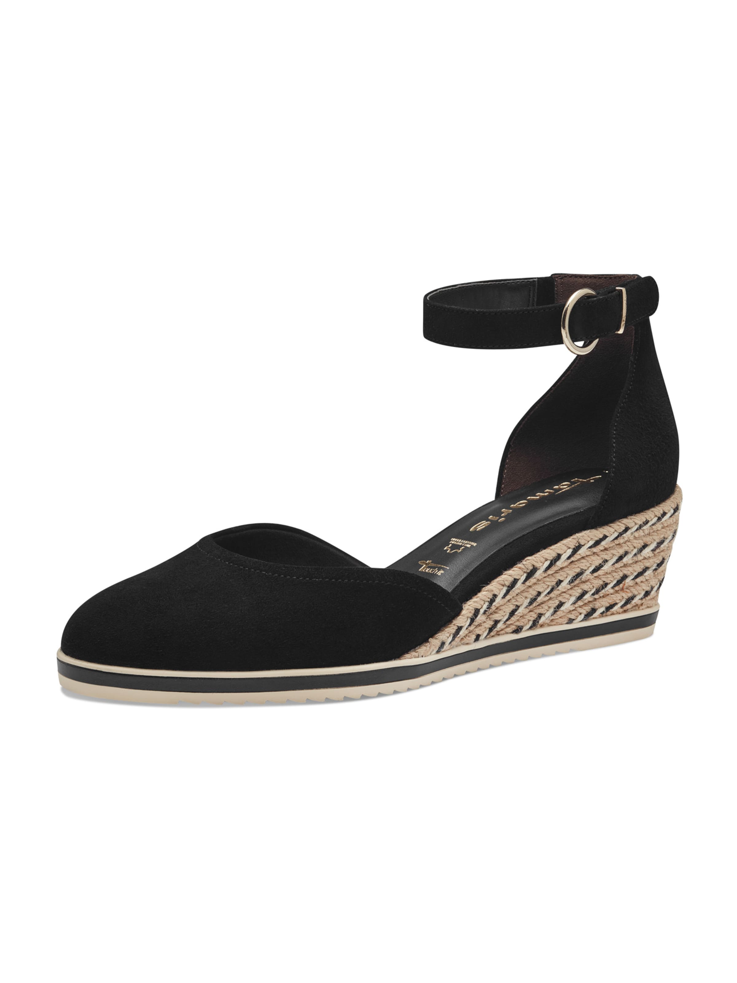 Escarpins Tamaris en noir : devant