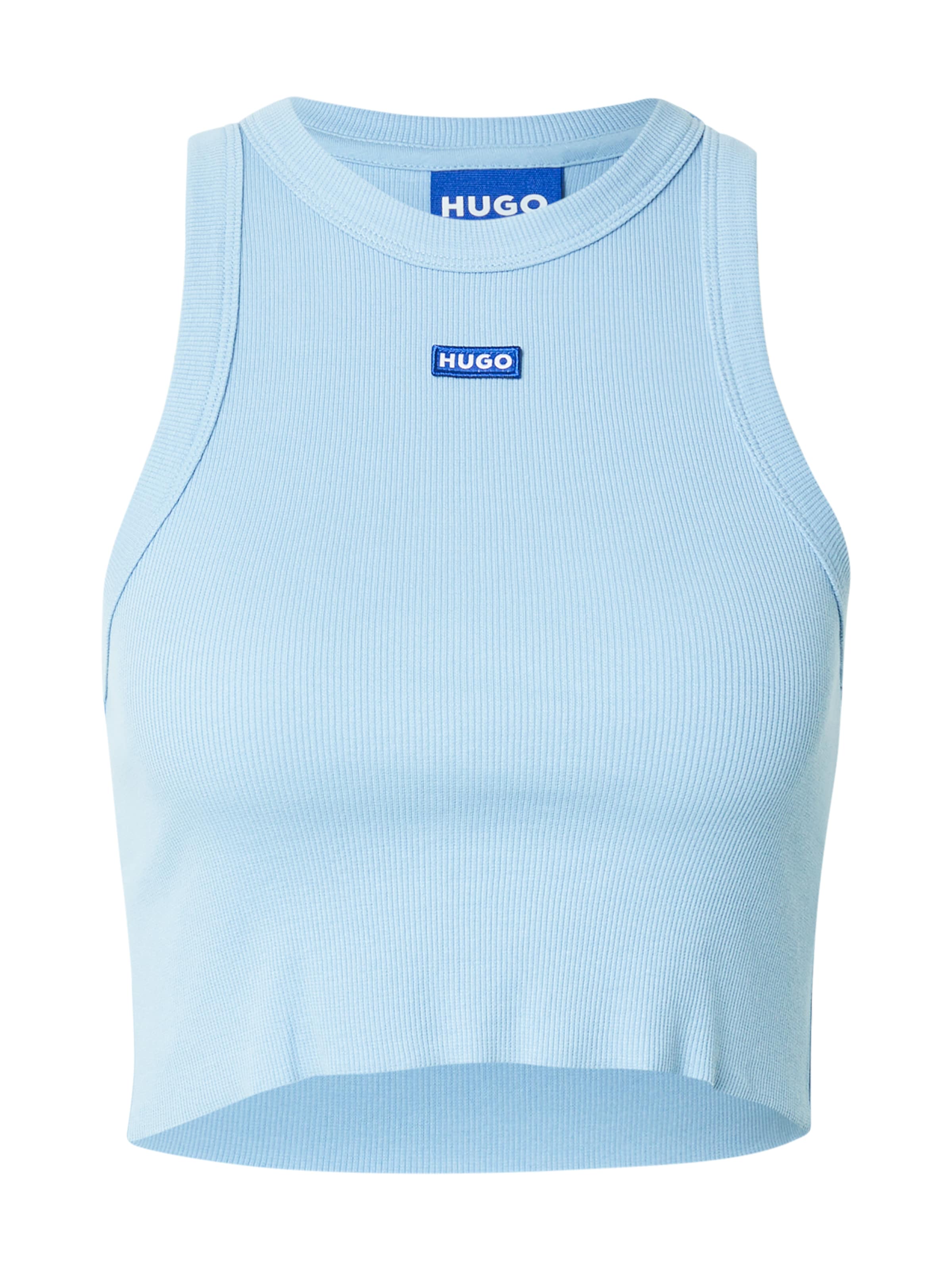 HUGO Top - Modrá: predná strana