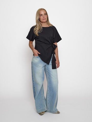 Haut 'Rebecca' Peppercorn en noir