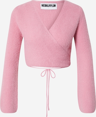 NEON & NYLON Knit cardigan in Pink, Item view