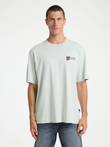 T-Shirt ' Ido ' CHASIN' en vert : devant
