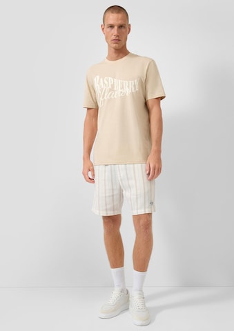 QS T-Shirt in Beige