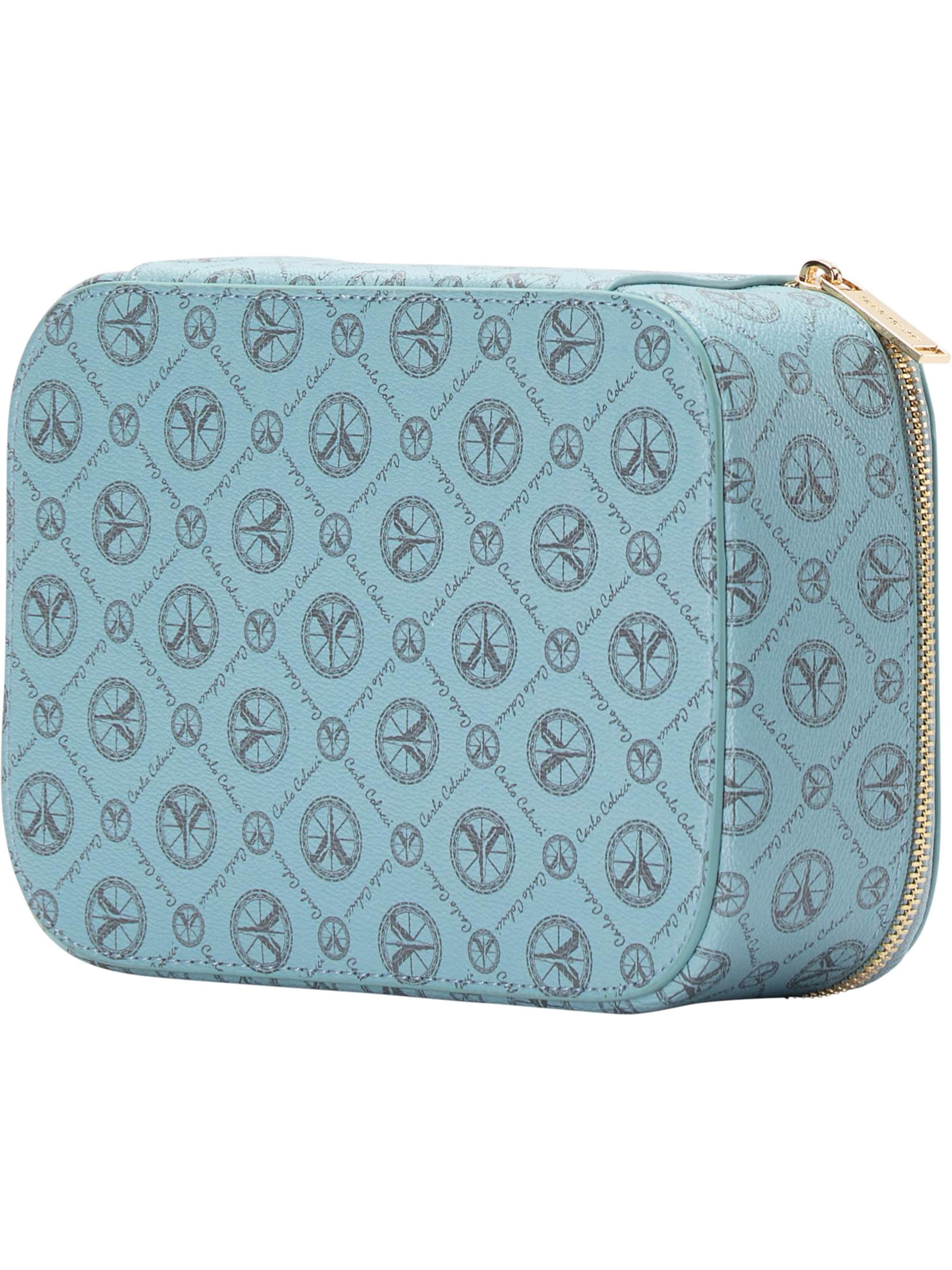 Carlo Colucci Toiletry bag 'Cracogna' in Blue