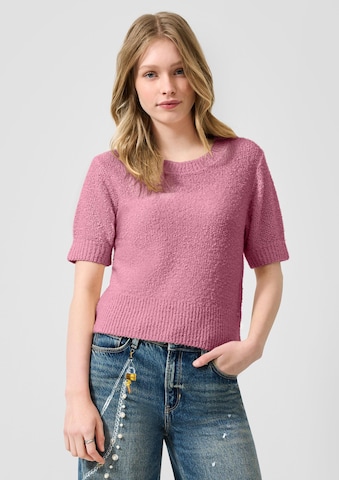 Pull-over QS en rose : devant