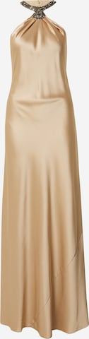 Lauren Ralph Lauren Společenské šaty 'SHANTEL' – béžová: přední strana