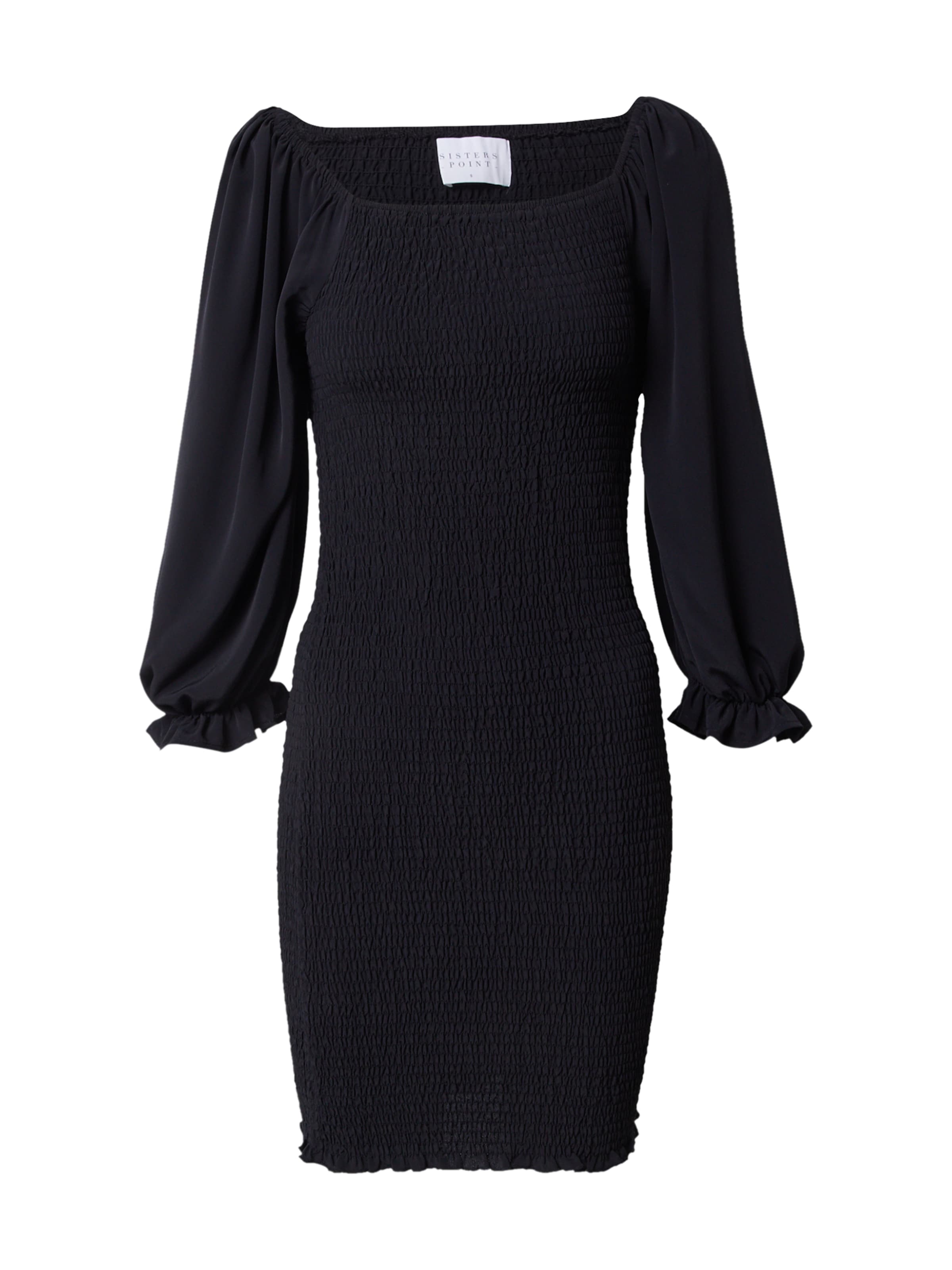 SISTERS POINT Φόρεμα 'EWO' σε μαύρο: μπροστά