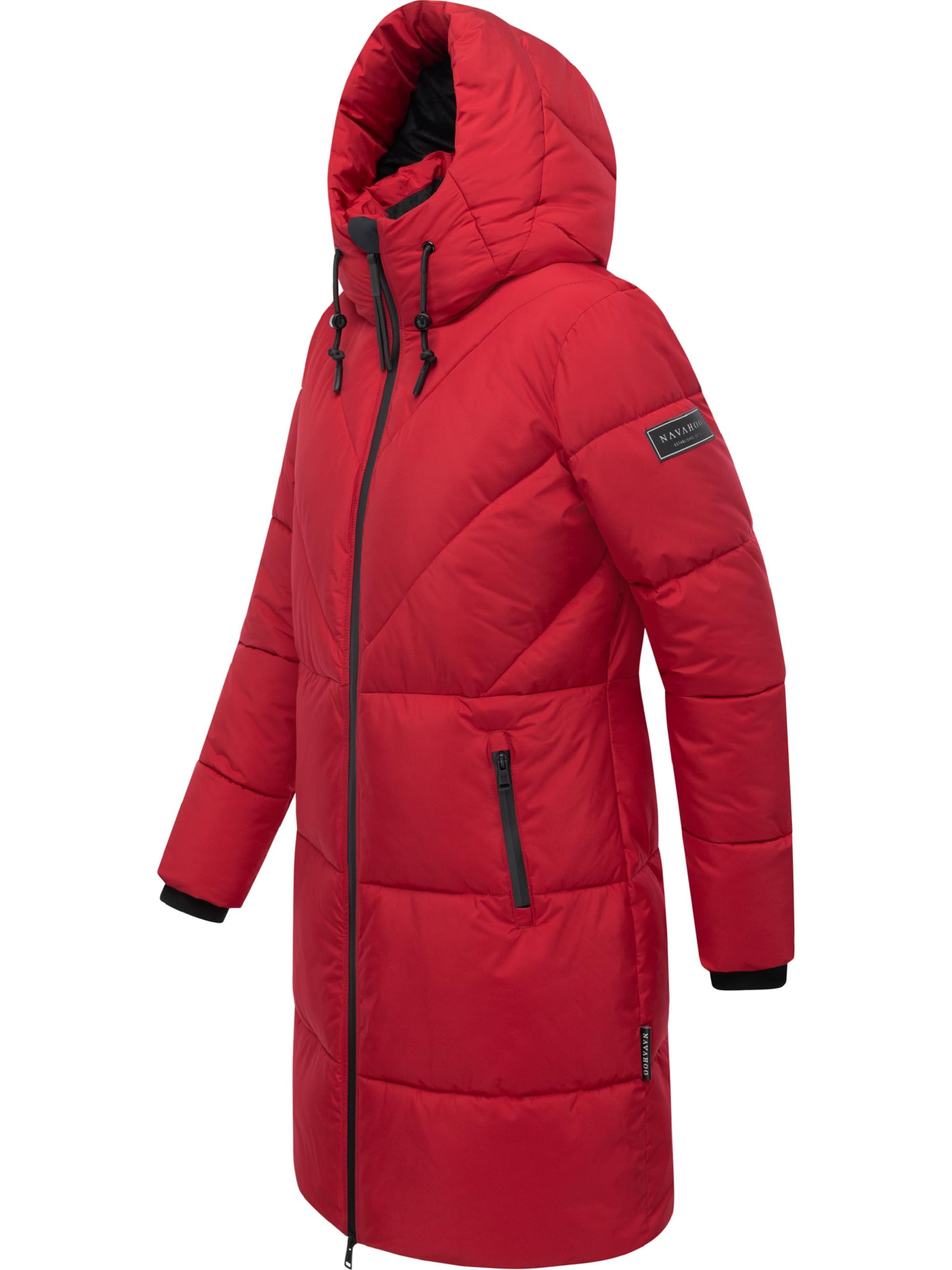 NAVAHOO Winter Coat 'Kältekuschel XIV' in Red