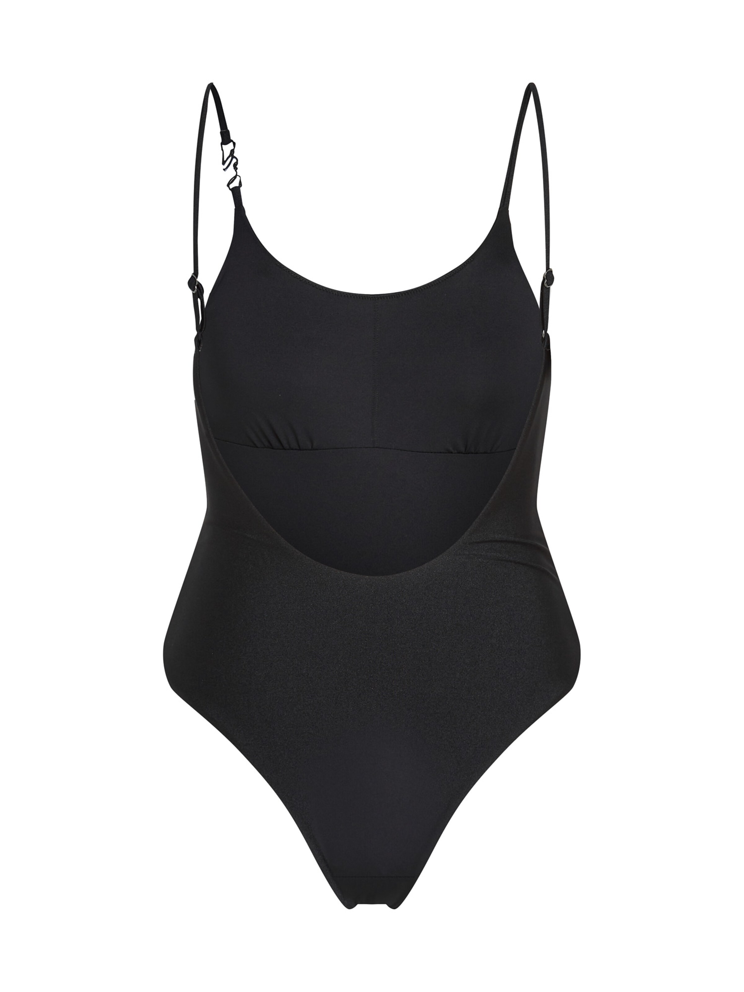 Karl Lagerfeld Bralette Swimsuit in Black