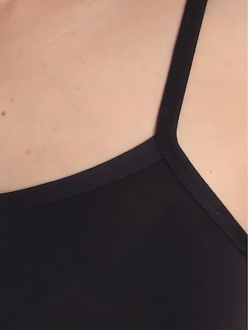 sassa Undershirt 'Lovely Skin' in Black