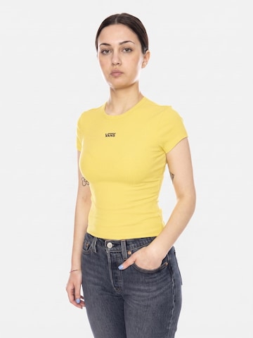 Maglietta 'CAMERON TEE SPACE YELLOW' di VANS in giallo: frontale