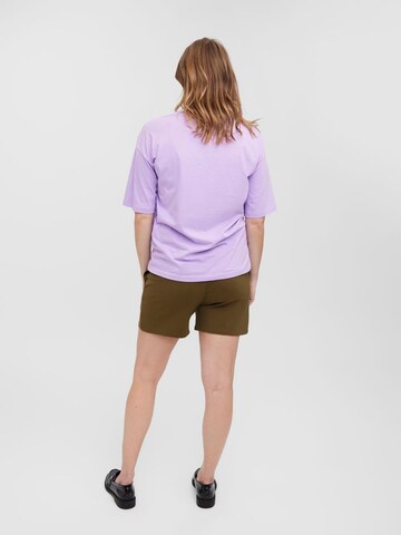Vero Moda Maternity Regular Broek 'EVA' in Groen