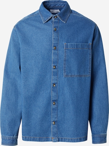 TOPMAN Regular Fit Paita värissä sininen: etupuoli