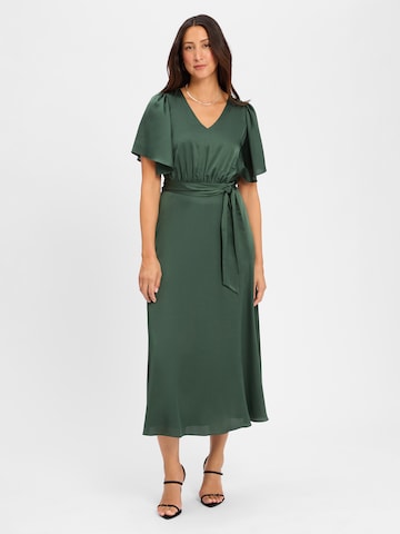 Marie Lund Kleid ' ' in Grün: Vorderseite