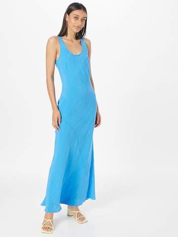 Nasty Gal Summer Dress in Blue: front