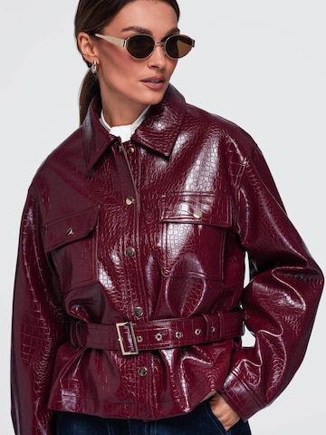 Ombre Between-season jacket in Red