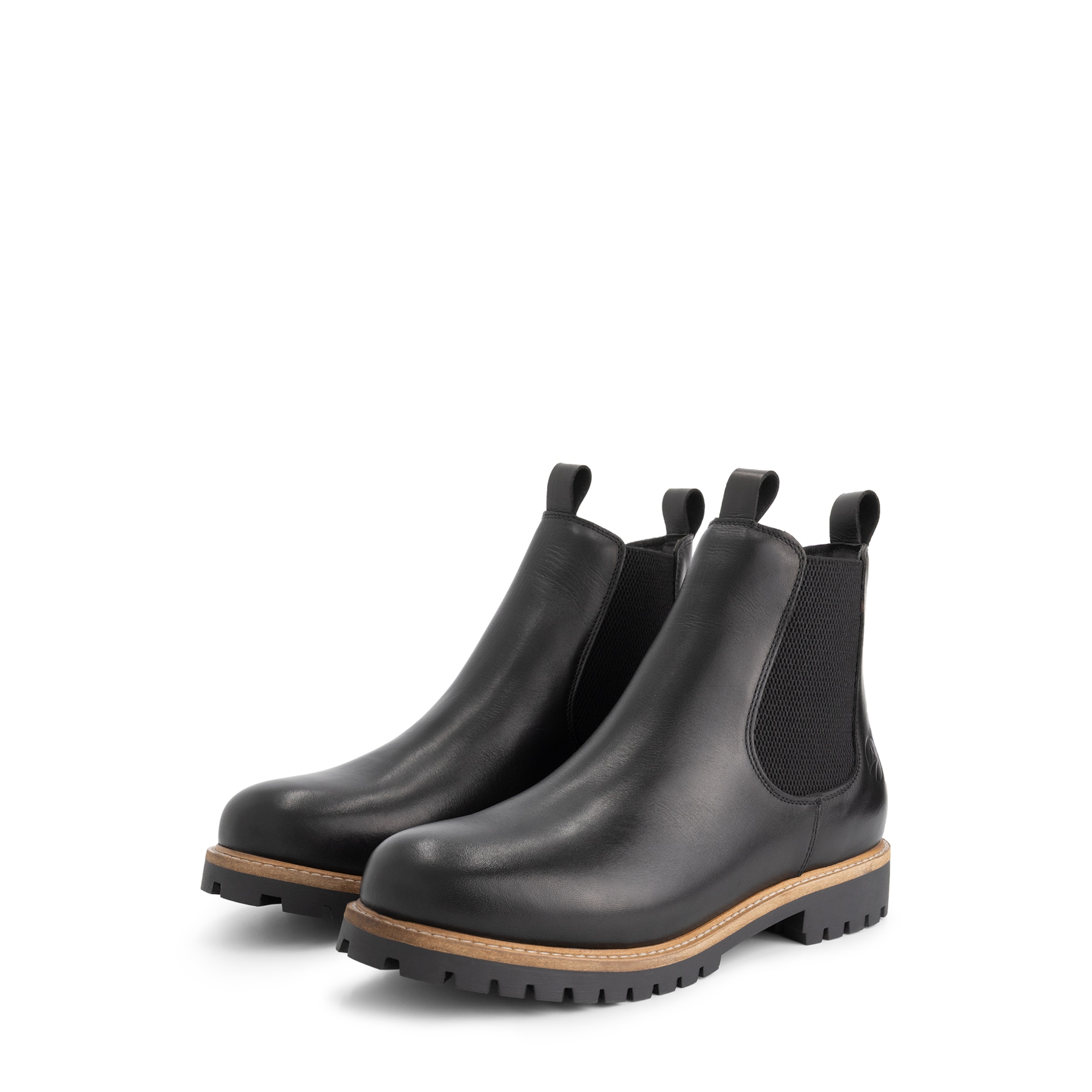 Travelin Chelsea boots 'Nodeland' in Zwart