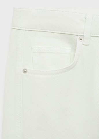 MANGO Wide leg Jeans 'Mila' in White