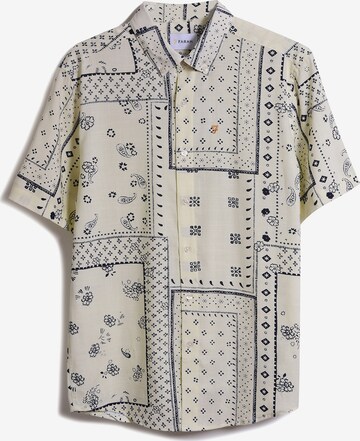 Regular fit Camicia 'Marcus' di FARAH in beige: frontale