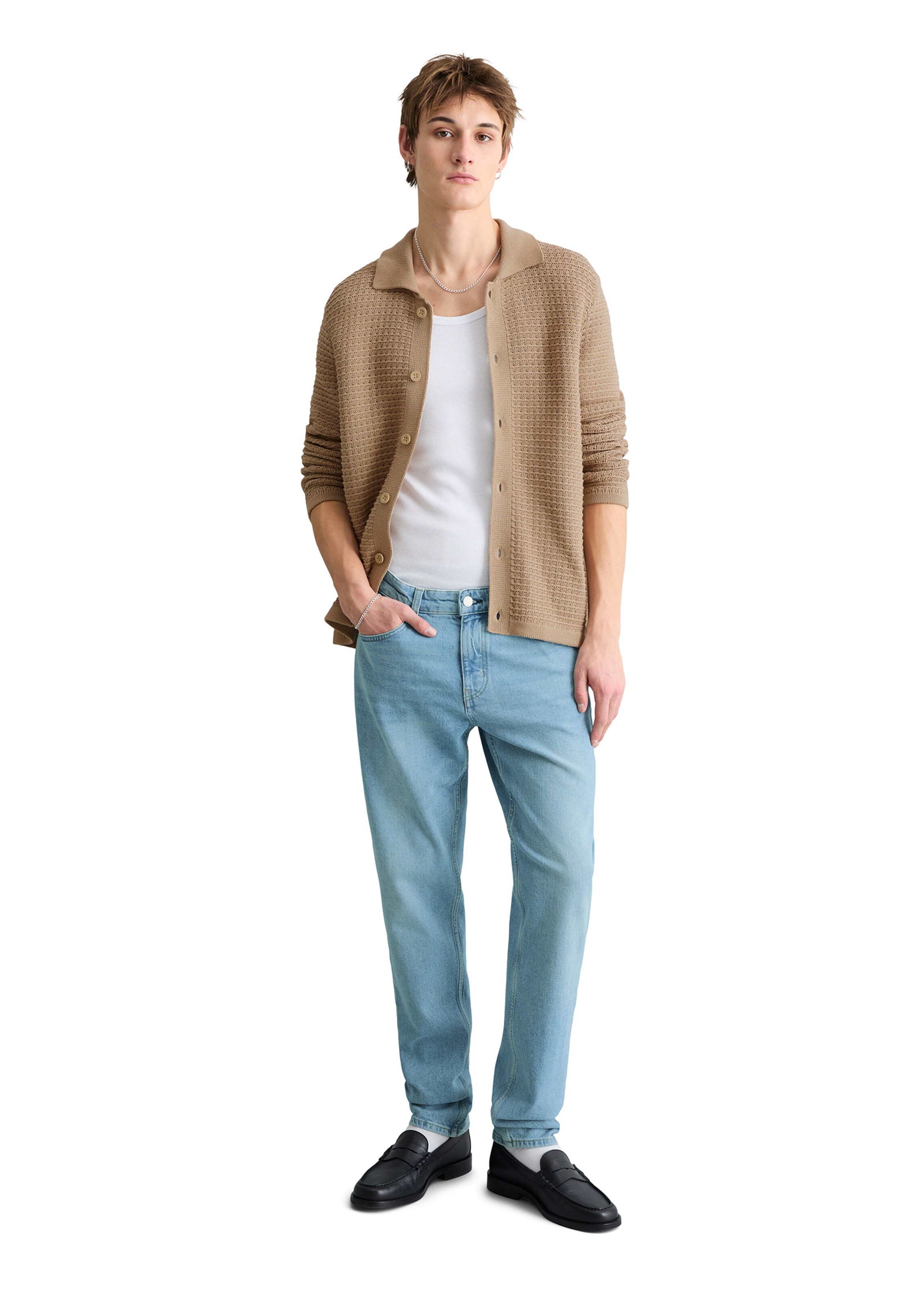 Marc O'Polo DENIM Strickjacke in Beige