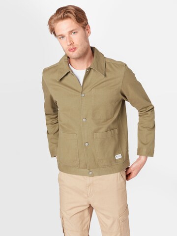 Ben Sherman Between-Season Jacket in Green: front