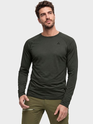 Schöffel Functioneel shirt in Zwart: voorkant