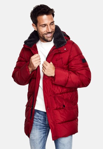 NEW CANADIAN Winter Parka in Red: front