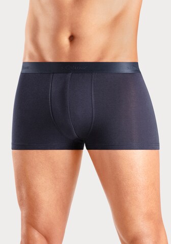 s.Oliver Boxershorts 'Hipster' in Blauw