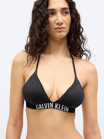 Triangle Hauts de bikini Calvin Klein Swimwear en noir