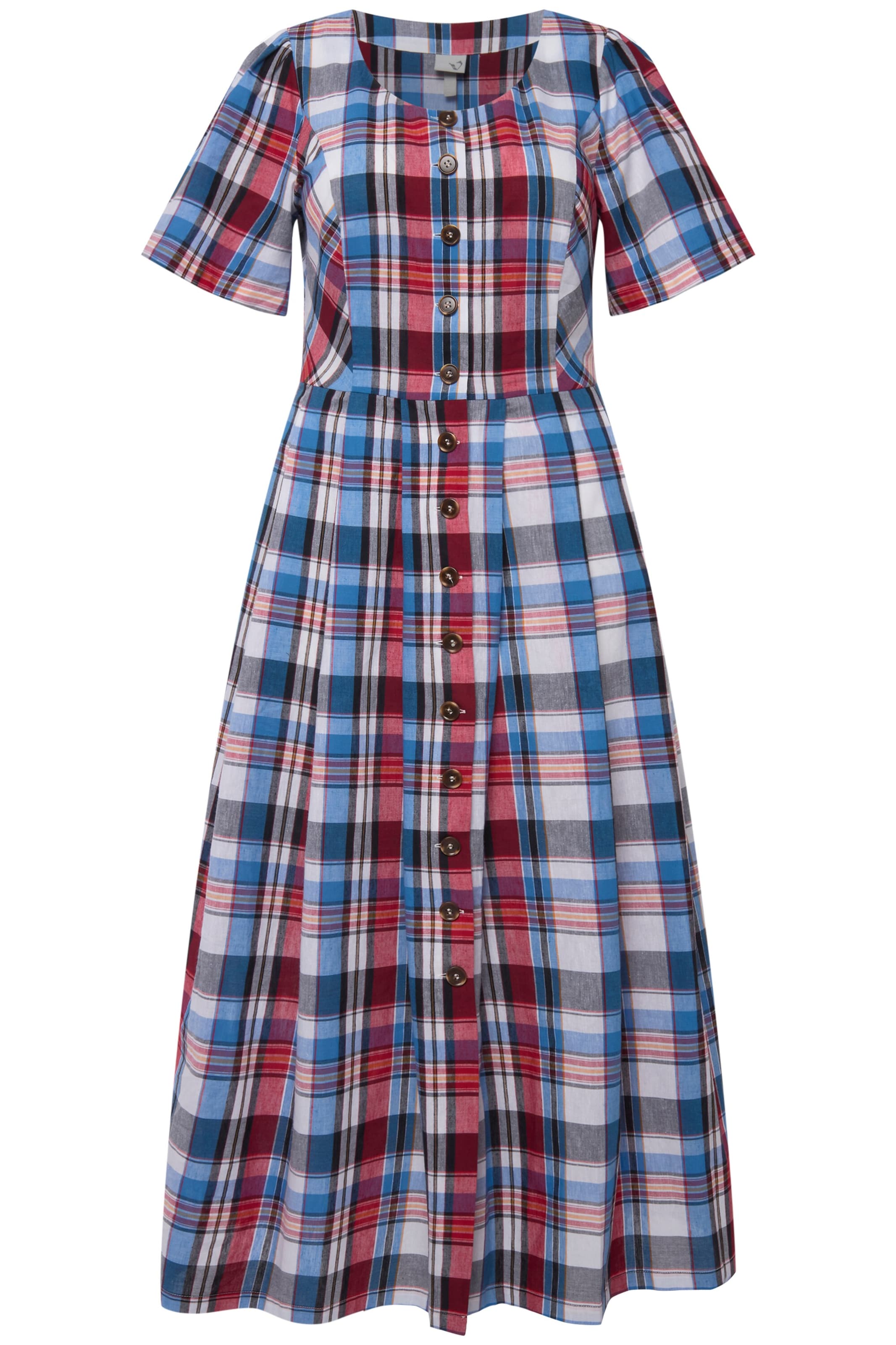 Ulla Popken Jurk in Gemengde kleuren: voorkant