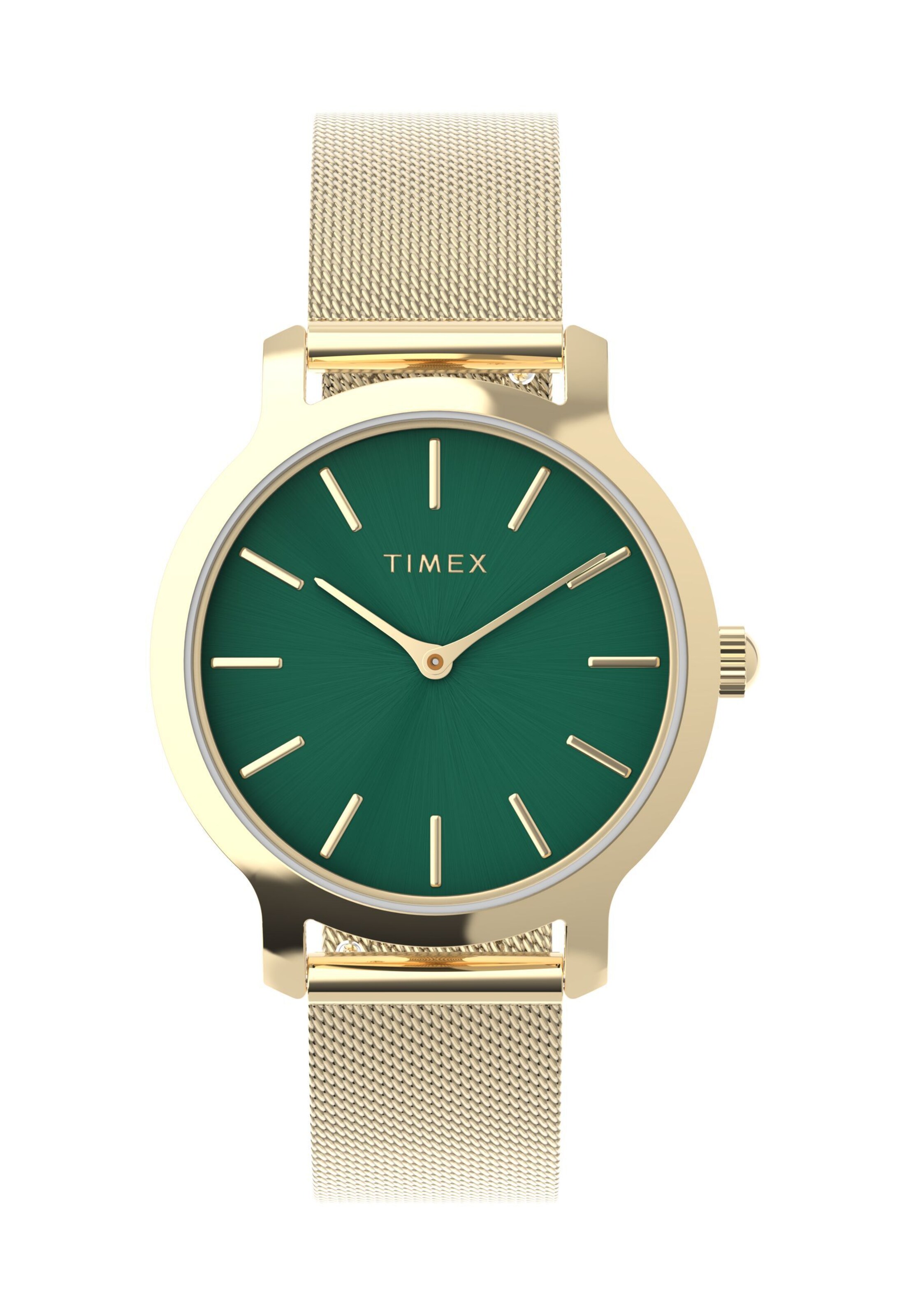 TIMEX Analogt ur 'Transcend' i guld: forside