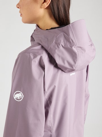 MAMMUT Outdoorjacka 'Alto' i lila