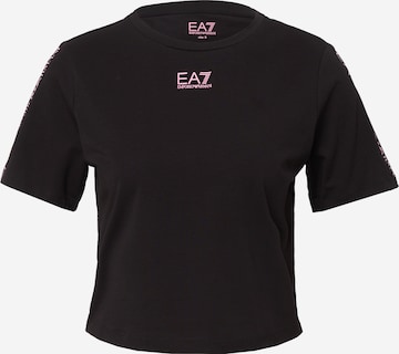 EA7 Emporio ArmaniMajica - crna boja: prednji dio