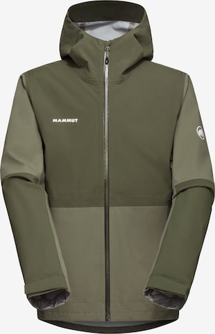 MAMMUT Outdoorjacke in Grün: Vorderseite