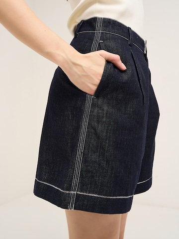 Wide Leg Pantalon 'Biron' Camomilla Italia en bleu