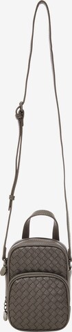 Usha Crossbody Bag in Grey: front