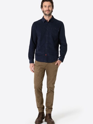 TIMEZONE Slim fit Chino Pants 'Janno' in Brown