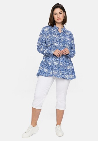 SHEEGO Blouse in Blauw