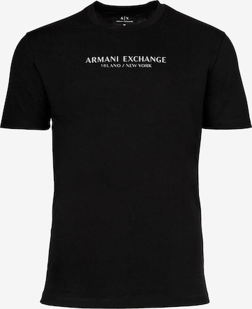 ARMANI EXCHANGE Shirt in Black: front