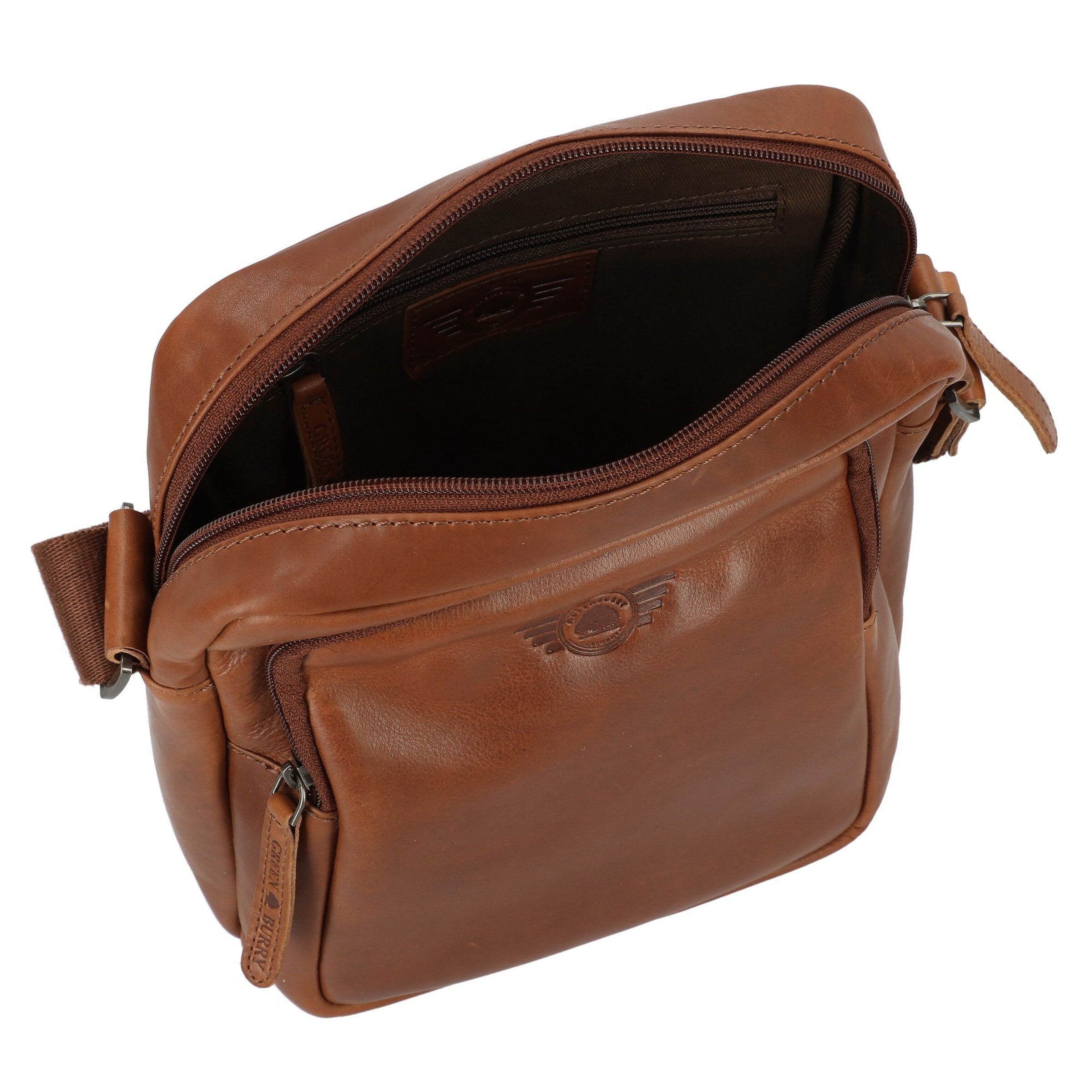 GREENBURRY Schoudertas in Bruin