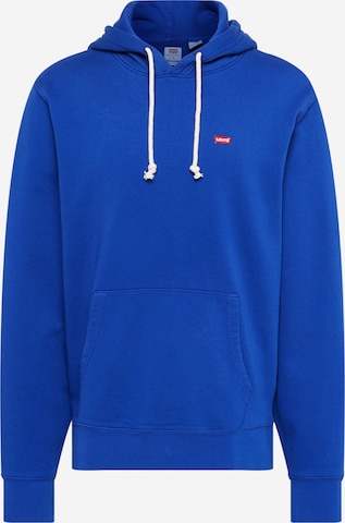LEVI'S ® Sweatshirt 'Original Housemark Hoodie' i blå: forside