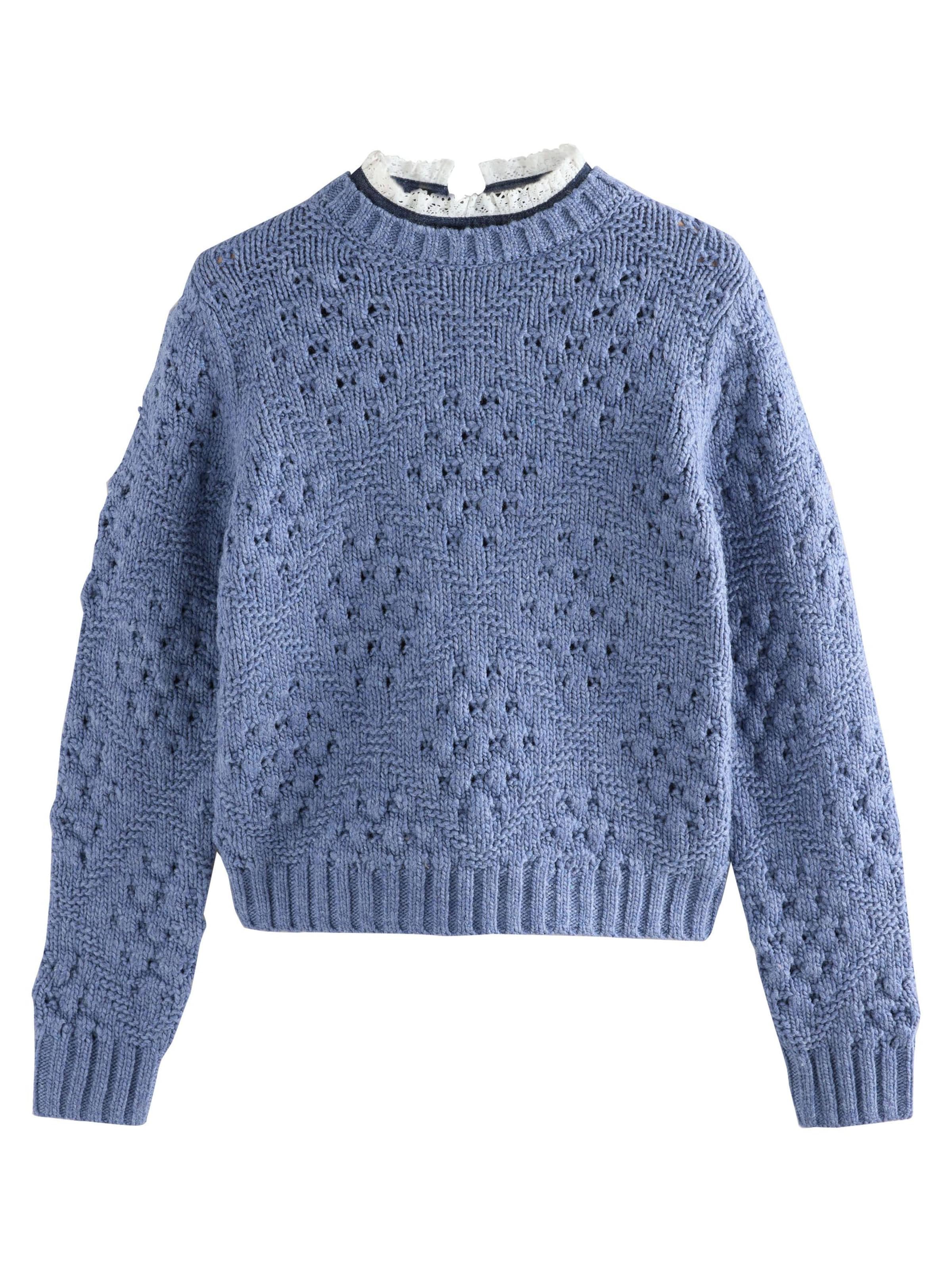 Pull-over Next en bleu : devant