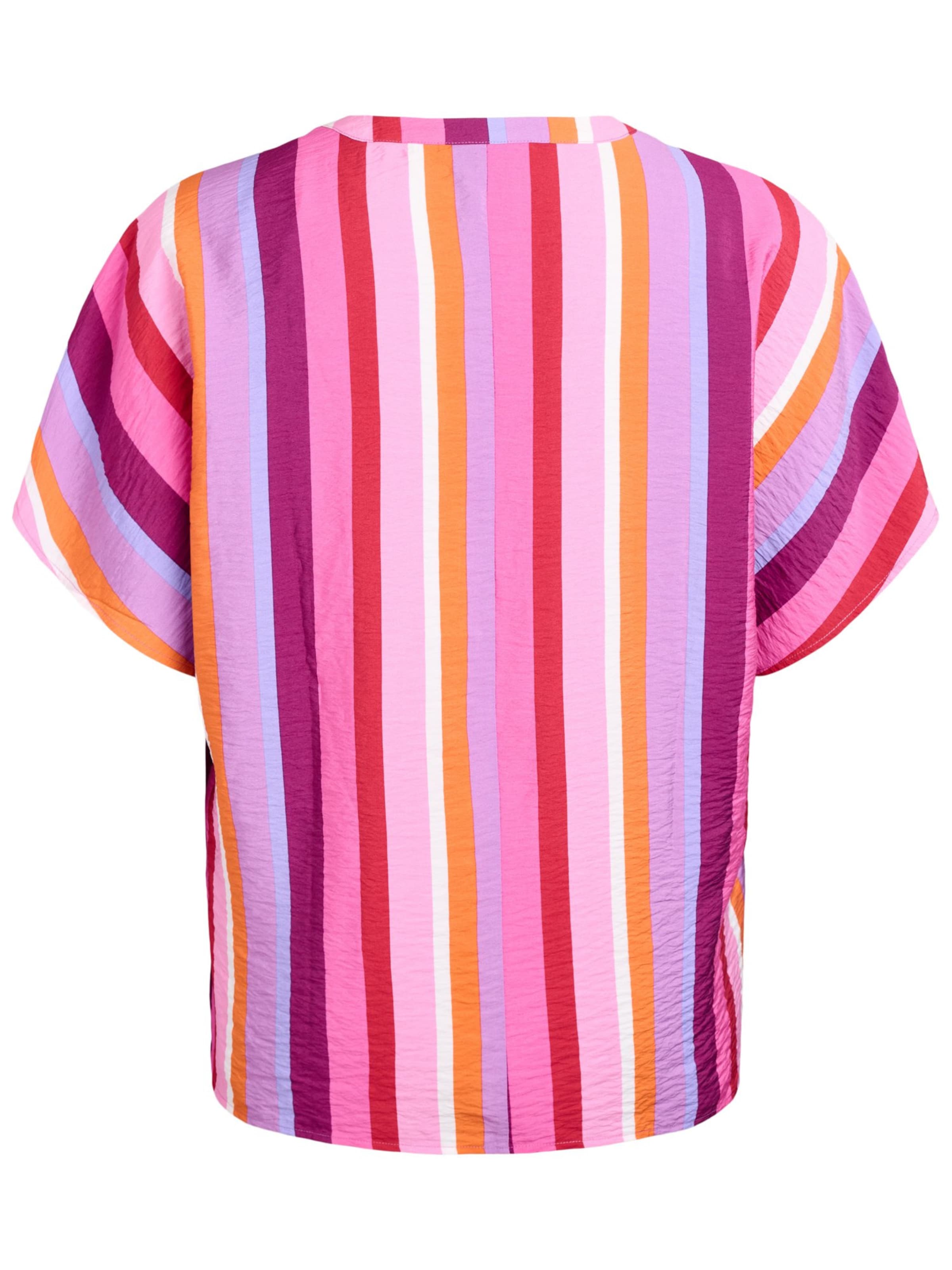 Zizzi Bluse 'Efina' i pink