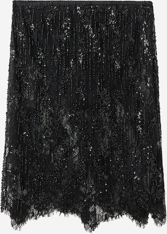 MANGO Sukně 'GEMMA' – černá: přední strana