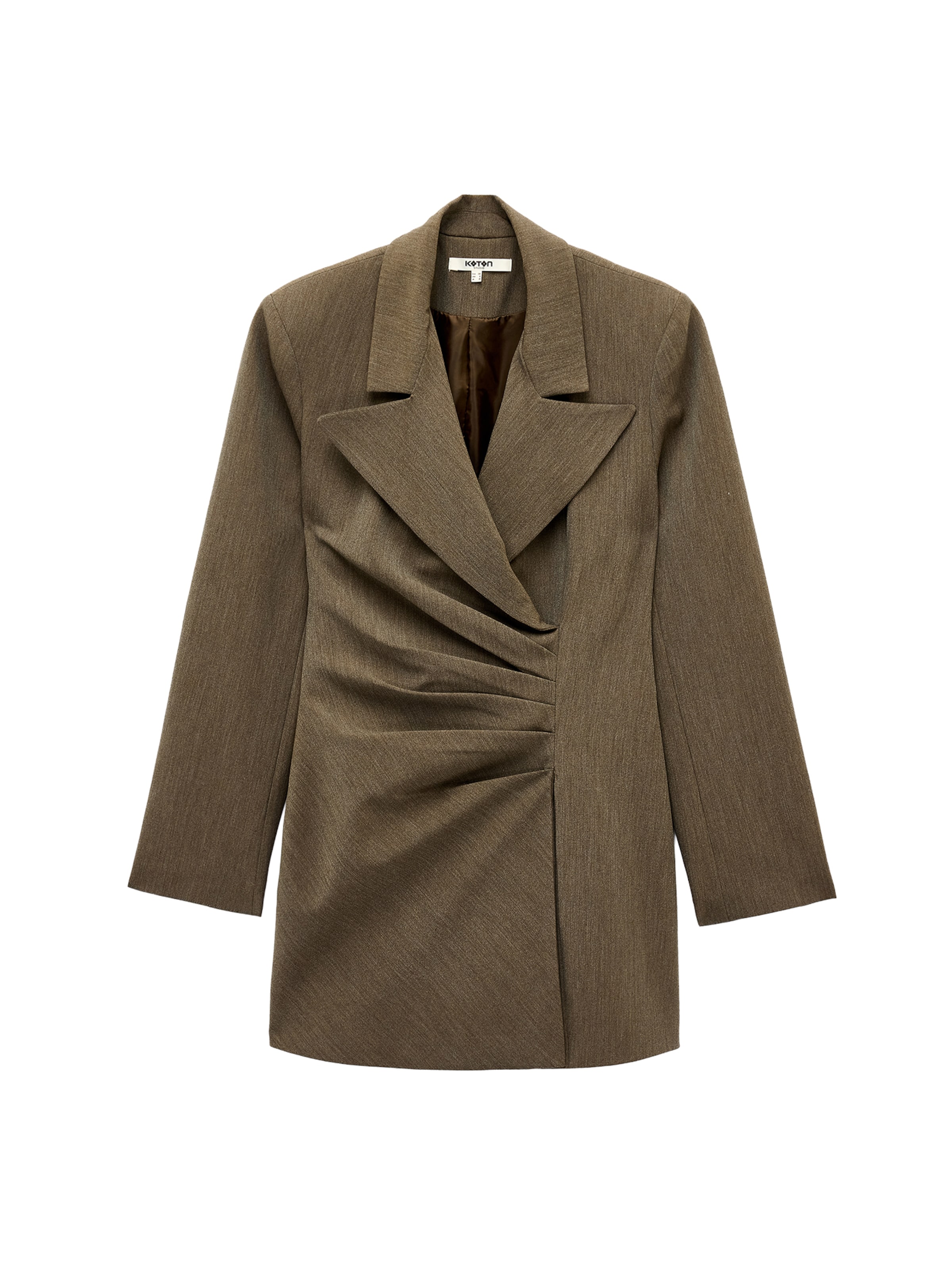 Koton Blazerkleid in Beige: front