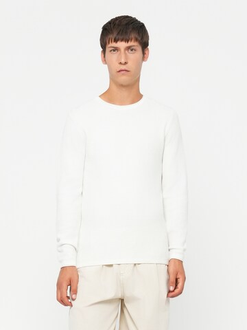 Only & Sons Sweater 'ONSERIC' in White: front