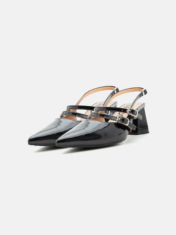 Bianco - Zapatos destalonado 'Maralyn' en negro